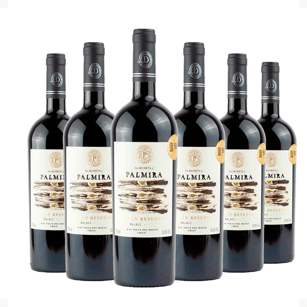 Kit 6 Casa Donoso Palmira Gran Reserva Malbec